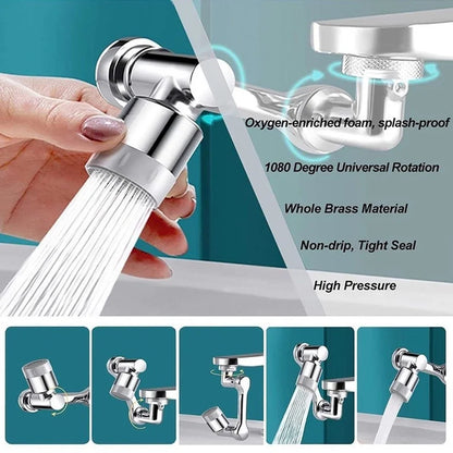 Versatile 1080° Rotatable Faucet Sprayer™